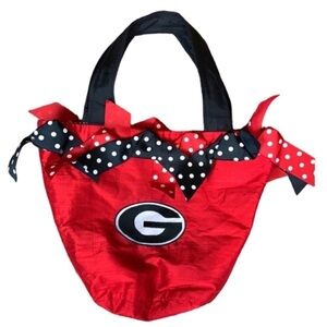 University of Georgia / UGA Bulldogs red handbag by La Shea